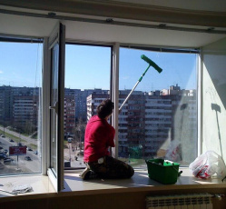 Мытье окон в однокомнатной квартире Орловский